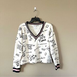 Sue Tsai x Puma Vintage Varsity Style Sweater